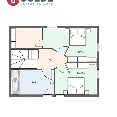 Casa vacanze Reetdachhaus Boy's Huus Reetdachhaus Boy's Huus 5a Sankt Peter-Ording